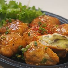 トロトロ茄子の肉巻き照り焼き