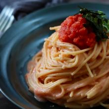 男子大絶賛！生クリーム不使用で濃厚【明太クリームパスタ】