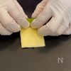 カリッとろ〜り！厚揚げの大葉チーズサンド🧀の工程2