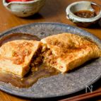 身近な食材で！納豆オムレツ〜長ねぎソース