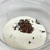 耐熱ガラス容器で焼く、チョコレートバスクチーズケーキの工程2