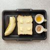 時間のない朝に!シナモンバナナトーストの下準備