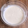 もっちりのび〜る新食感「ヨーグルトのレアチーズケーキ風」の工程1