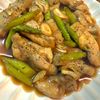 うたんの作ってみた!投稿(豚肉とアスパラのにんにく醤油炒め)