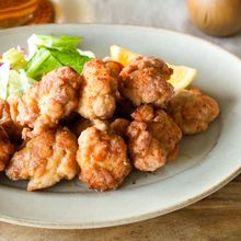 柔らかジューシー！【豚こま唐揚げ】
