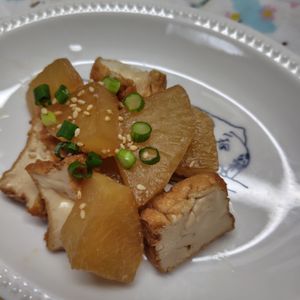 コスモスの作ってみた!投稿(味しみ♡とろとろ♡『大根と厚揚げの照り煮』)