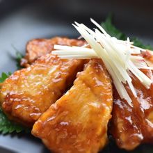 漬け込みいらず〜メカジキの生姜焼き〜