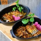 ピリ辛ネギを巻く！焼くだけアジ巻き♪