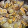 白ワインで旨味を抽出【あさりとトマトのパスタ】の工程2