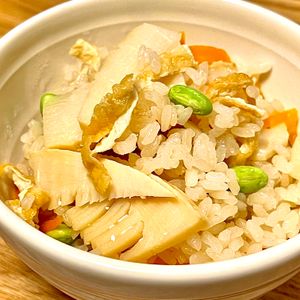michuの作ってみた!投稿(抜群に美味しい《具沢山♡筍の炊き込みご飯》)