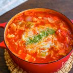ミネストローネ風 具だくさんトマト鶏鍋