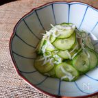 【作り置き】しらすと胡瓜の酢の物