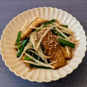𝔂𝓾𝓶𝓲🍓の作ってみた!投稿(スタミナ系節約おかず♡『レバニラ風厚揚げ』調味料オール1☆)