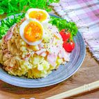 おつまみにもいける~☆カルボナーラ風ポテトサラダ☆