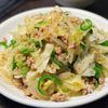 パパっと簡単おかず◎【豚そぼろキャベツのにんにく塩炒め】