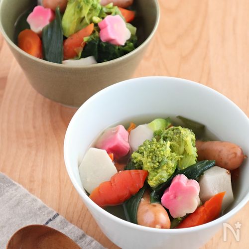 【野菜不足解消に】京野菜の和風ポトフ