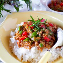 簡単ランチに！キーマカレーいろいろ