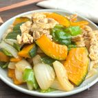 豚肉と美野菜の甘酢炒め