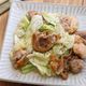 とりもも肉とキャベツのうま塩炒め