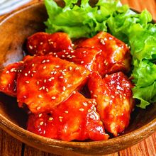 【ヤンニョムチキン】鶏むねでもしっとり柔らか♡