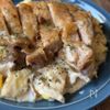 さつまいもとキノコのクリーム煮〜チキンステーキの工程4