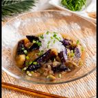 めんつゆでワンランク上の味ナスのみぞれ煮