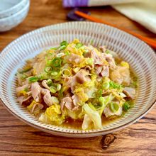 地味だけどほっと沁みる【白菜と大根の豚しゃぶ蒸し】
