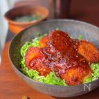 鶏むね肉で簡単に🐔柔らかソースカツ丼
