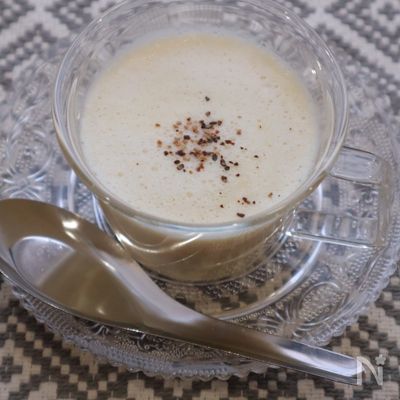 カリフラワーの豆乳ポタージュスープ