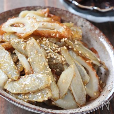 【冷凍おかず】本気で旨い！ごぼうとちくわの甘辛炒め