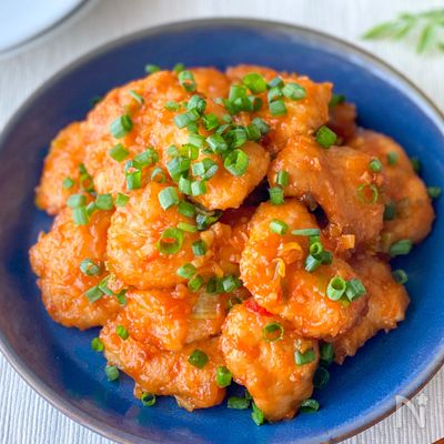 鶏むね肉で柔らか！【ぷりぷり鶏チリ】節約＆簡単