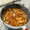 いりこだし香る和風カレーしっぽくうどんの工程4