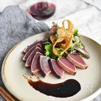 カツオたたきのバルサミコソース
