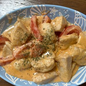 JOの作ってみた!投稿(ワンパン10分！【鶏むね肉のコク旨とりマヨ】トマト入り♩)