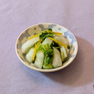 𝔂𝓾𝓶𝓲🍓の作ってみた!投稿(ゆず香る 白菜の浅漬け)