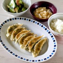 【夏のさっぱり野菜餃子】大葉たっぷり!
