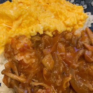 Ibu Rikuの作ってみた!投稿(【とろたまオムハヤシ】ルウ不要♡胃袋を掴む愛情ごはん♬)