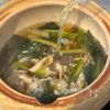 簡単♪【しめじと小松菜のふわふわ卵白スープ】の工程3