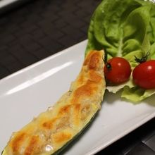 ズッキーニのツナマヨチーズ焼き