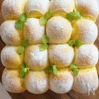 ふわふわ~かぼちゃのちぎりパン
