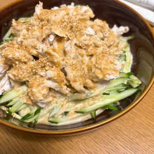 し☆の作ってみた!投稿(【レンジで簡単！しっとりささみのタレ旨！棒棒鶏】これは旨い！)