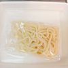 【光熱費ゼロ！防災レシピ】サバ缶とトマトの冷やし中華うどん　の下準備