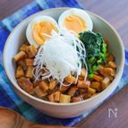 ちくわのルーロー飯風！甘辛丼【節約時短レシピ】