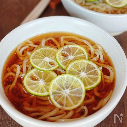 【すだち冷麺】キンキンに冷やして爽やか♪一気にクールダウン♡