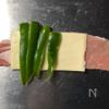 【ピーマンのチーズ肉巻き】チーズとタレが絡み合う~~😋の工程2