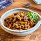 旬を味わう♪パパッと簡単【牛肉とたけのこの甘辛炒め煮】