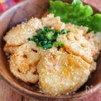 驚くほど柔らかしっとり♡【鶏れんこんマヨ】エビマヨ風