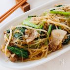 『豚肉と小松菜ともやしの中華風春雨炒め』ご飯がススム！簡単◎