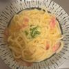 1497796の作ってみた!投稿(レンチン1発!ズボラでも簡単「うどんで味噌カルボナーラ」)