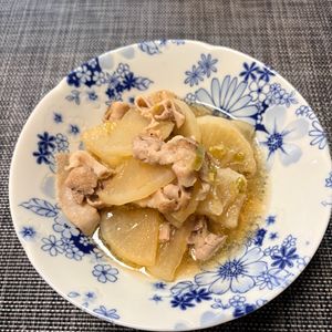 1063469の作ってみた!投稿(【ねぎ塩豚バラ大根】夫も絶賛！人気のねぎ塩味で簡単煮物♡)